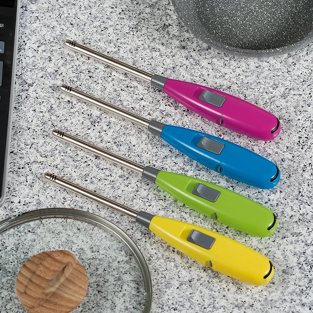 Produktbearbeitung für mehrfarbige Gasfeuerzeuge mit Farbabstimmung und Farbsättigung