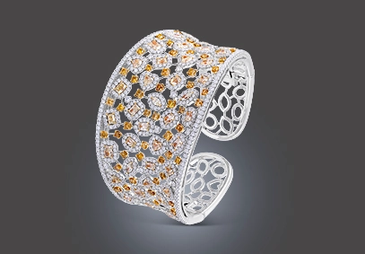 retouche d'image de bague en diamant par Color Clipping