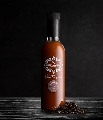 Premium Tea Bottle Photo Retouch - Product Photo Retouching - Color Clipping