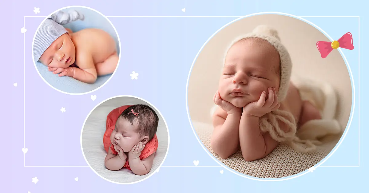 Hoe maak je een newborn kikker pose fotoshoot veilig? Kenmerk afbeelding