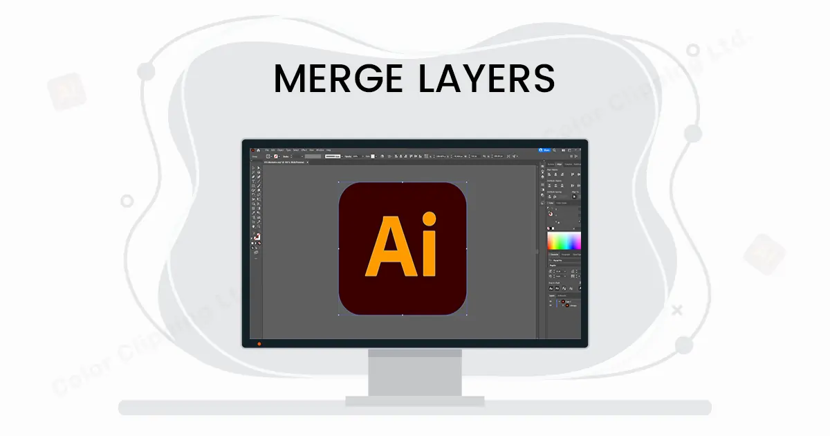 How to Merge Layers in Illustrator & Create Group in Illustrator Feature Image