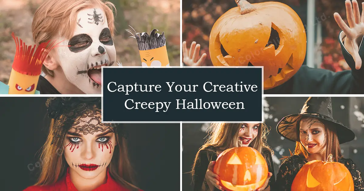 Ideias para sessões de fotos de Halloween de 2023 que valem a pena experimentar Imagem em destaque