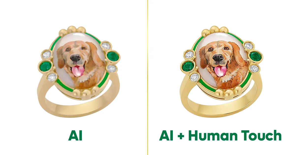 AI & Human Jewelry Retouching 
