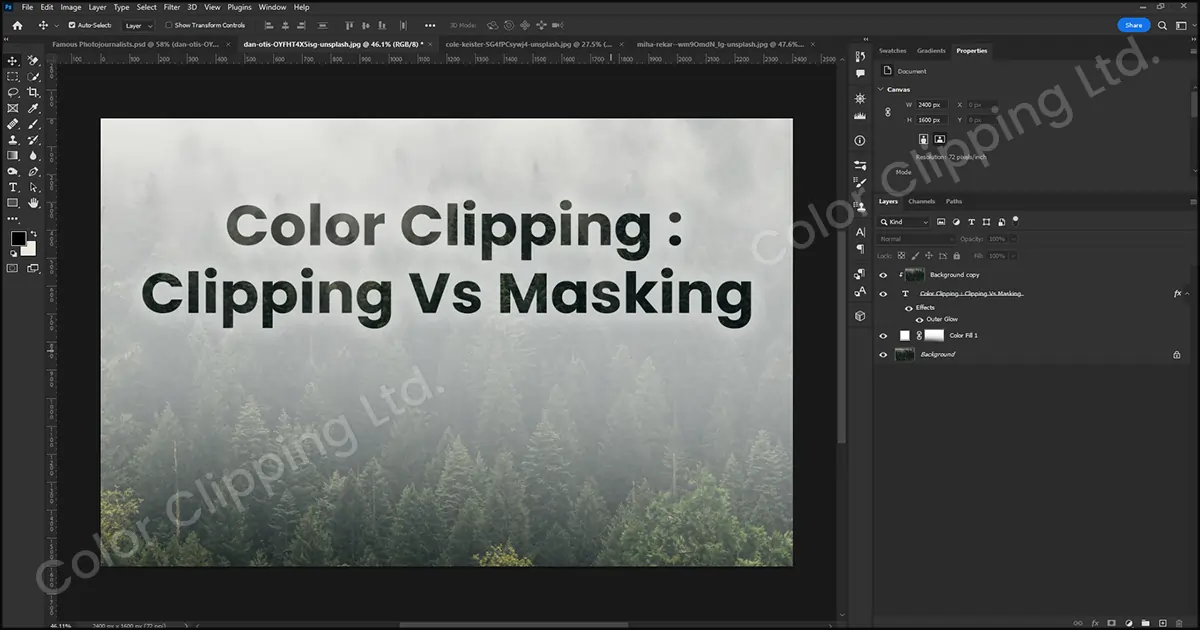 Clipping Path and Image Masking