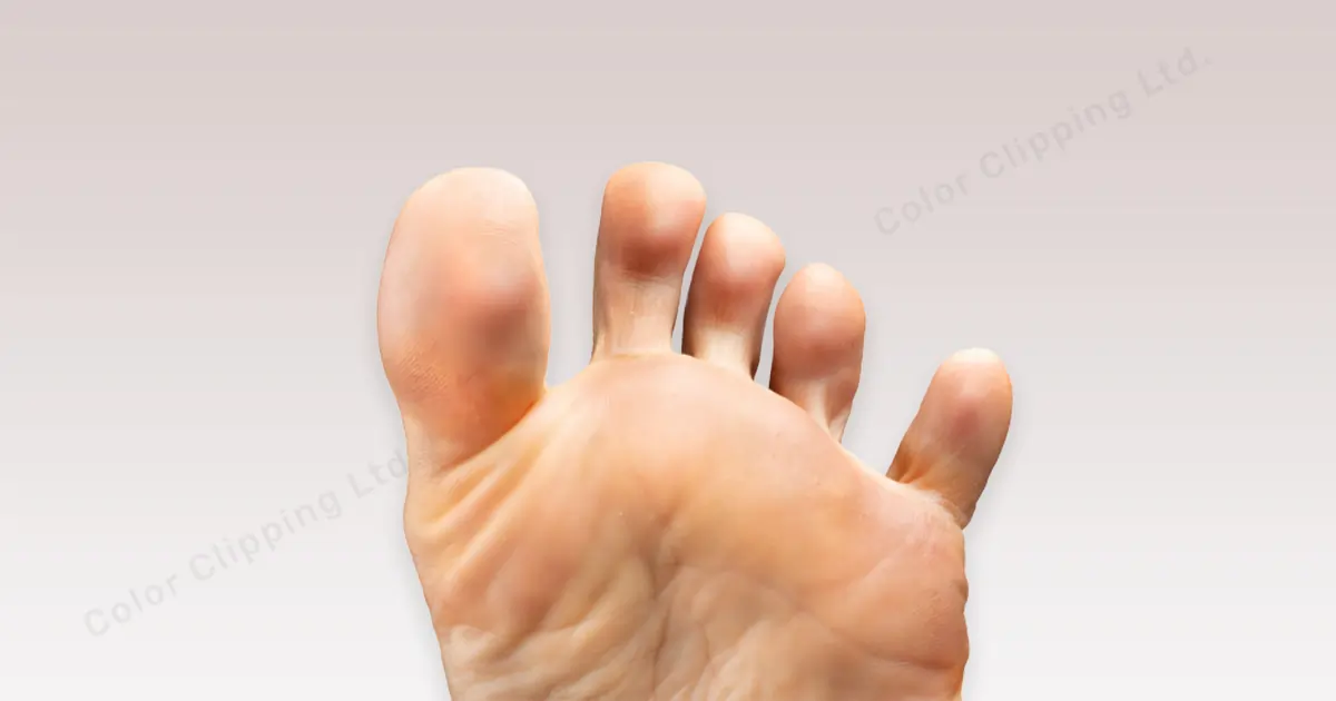 Extensión del dedo del pie
