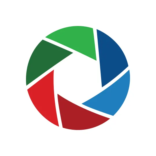 Colorful Shutter Symbol 