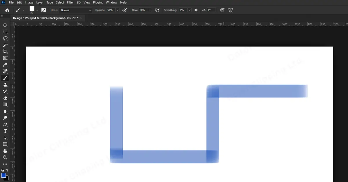 Hogyan készítsünk saját négyzet alakú ecsetet a Photoshopban – 10. lépés