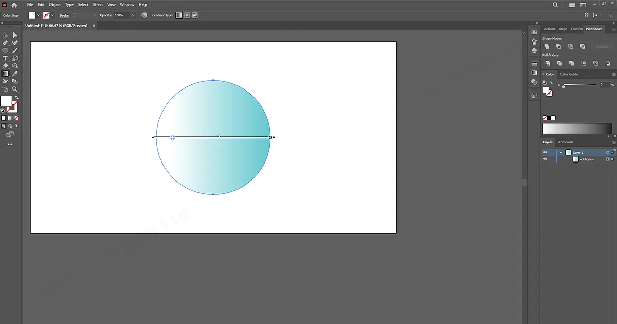 Maskowanie przezroczystości w programie Adobe Illustrator
