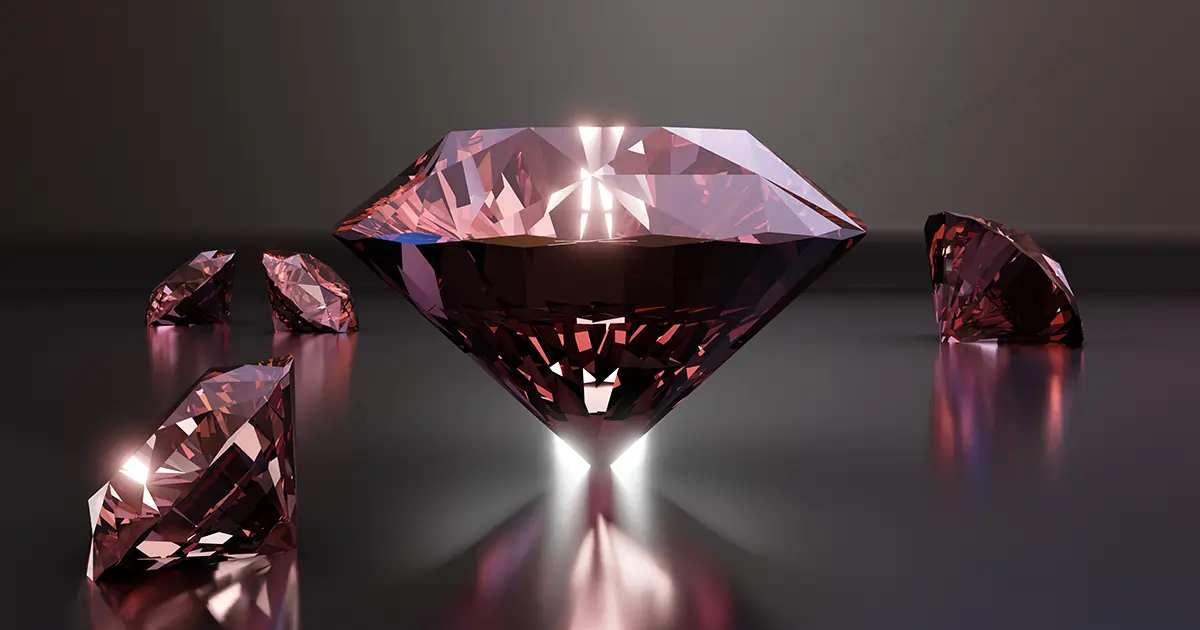Heeft u zich ooit afgevraagd wat diamant doet schitteren? Functieafbeelding